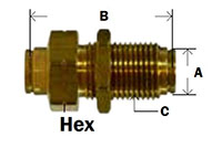 Push In Bulkhead Union Diagram